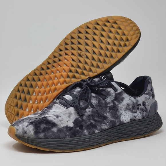 NOBULL ALLDAY RIPSTOP RUNNER Black/ Gray Camo Gum Sole Men's Size 12.5 US - Picture 1 of 10